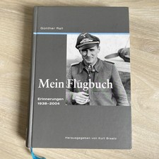 Mein Flugbuch, Günther Rall, Handsigniert, Erinnerungen 1938-2004, Biografie