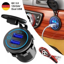 QC 3.0 Auto Steckdose Dual USB