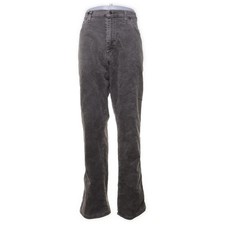 Wrangler, Hose, Größe: 36, Grau, Baumwolle/Elasthan, Fischgräte, Cord -WsX