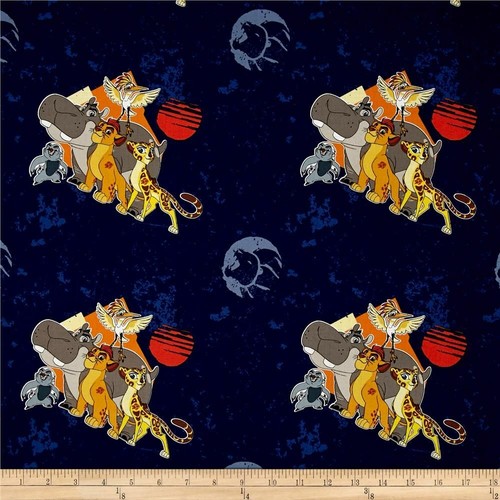 Fat quarter disney lion - fat,