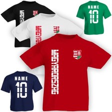 Kinder T-Shirt Trikot Ungarn
