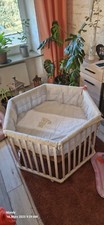 Baby Laufgitter 6-eckig mit Nestchen gebraucht