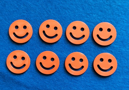 Einkaufswagenchip smiley 10 - smiley,