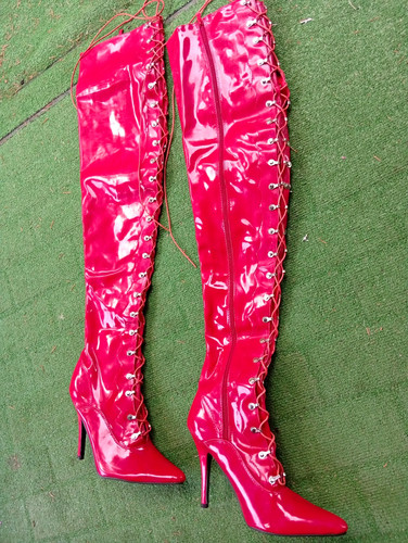 Kassiopeya overknee lackleder - overknee,