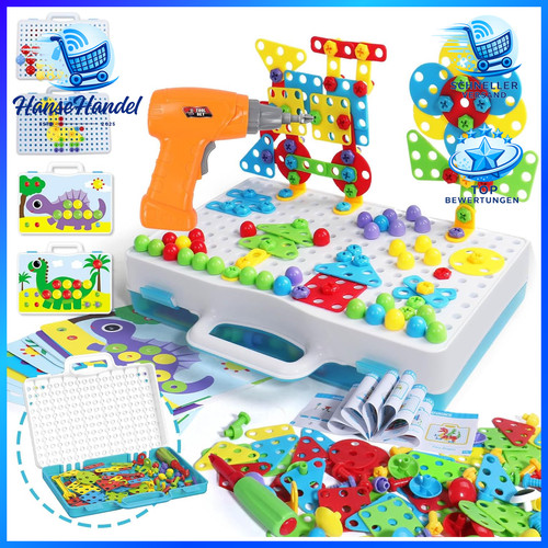 Montessori mosaik steckspiel - montessori,