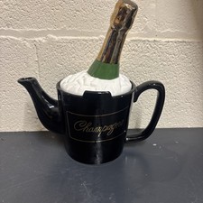 Vintage Neuheit Champagner Teekanne