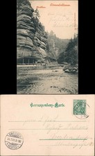 Postcard Jonsdorf (CZ) Janov
