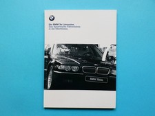 Prospekt / Katalog / Broschüre - BMW 7er E38 / 750i / 750 iL - 2/1999