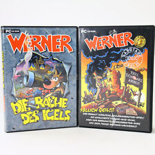 PC Spiel CD DVD OVP Werner 100% Schwarzarbeit + Werner die Rache des Igels Gut