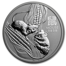 LUNAR MAUS 2019 - 999 SILBER -