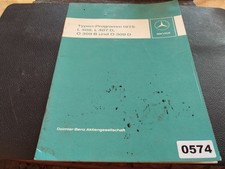 574 Mercedes Benz Typenprogramm 1975 L 409 L 407 D, O 309 B u, O 309 D
