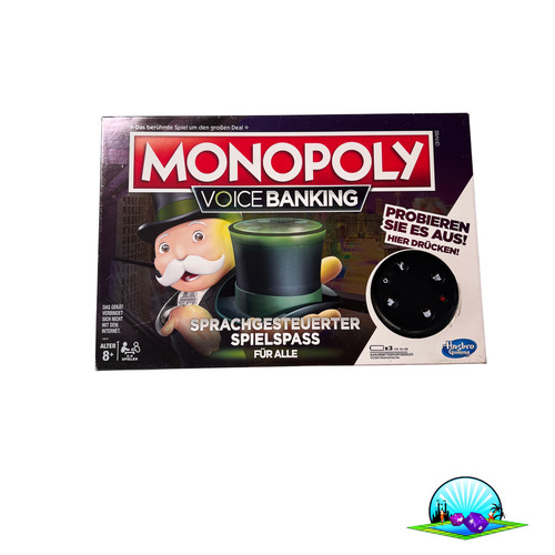 Monopoly voice banking hasbro - monopoly,