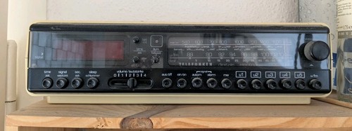 Vintage radiowecker uhr - vintage,