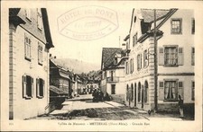 Metzeral Haut Rhin Grande Rue 