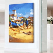 Leinwand Bild Landschaft Meer