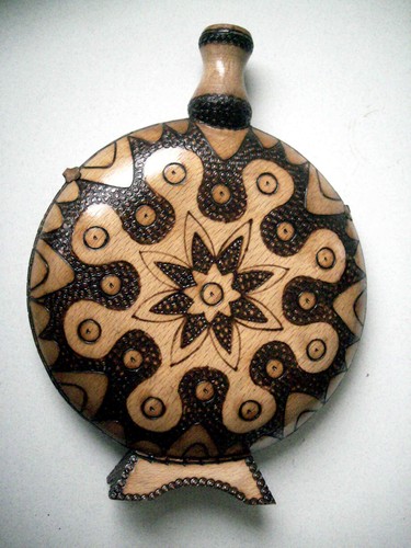 Hirtenflasche aus albanien - hirtenflasche,