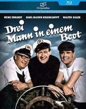 Drei Mann in einem Boot - Heinz Erhardt (3 Mann in 1 Boot) - Filmjuwelen BLU-RAY