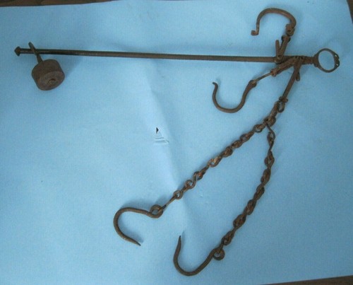 Antike balkenwaage sackwaage - antike,