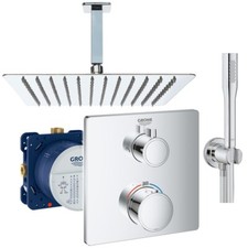 Grohe Unterputz Duscharmatur Grohtherm Duschset Kopfbrause Inkl. THERMOSTAT✅