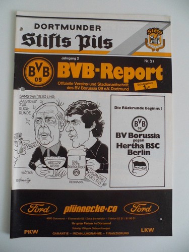 Borussia dortmund hertha bsc - borussia,