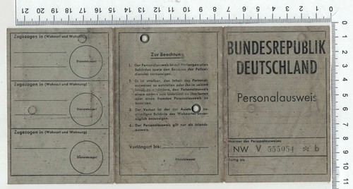 Alter personalausweis - alter,