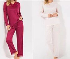 LITTLE ROSE 2 Pyjama Sets. L Bordeaux/puder. Q