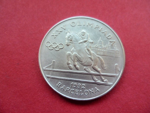 Gedenkmedaille barcelona - gedenkmedaille, &