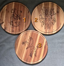 Pizzateller 30 cm Holz