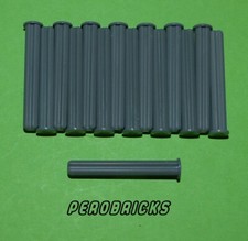 Lego Technic Technik 15 Kreuzstangen mit Stopper 4lang #87083 dunkelgrau