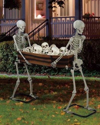 Halloween skelett deko - halloween,