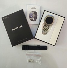 Smartwatch Zeus Fitness Tracker Sportuhr Edelstahlarmband Neuwertig