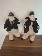 Dick und Doof/ Laurel und Hardy Figur mit Porzellankopf 