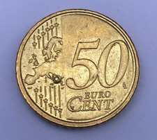 50 Cent 2009 Belgien ‚König Albert II‘ Fehlprägung Materialüberschuss -sh. Fotos