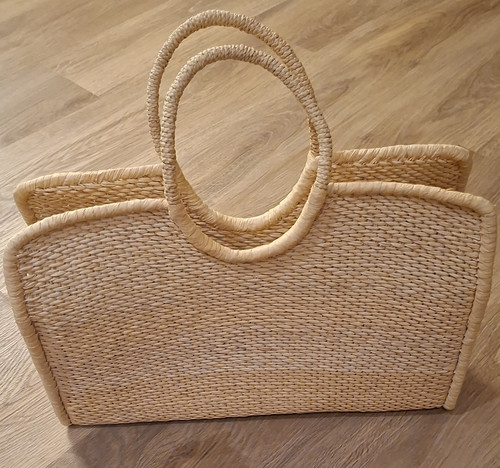 Rechteckige strandtasche aus - rechteckige,