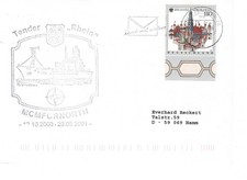 Schiffspost Tender Rhein A513