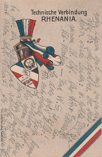 Studentika 1921 rhenania - studentika,