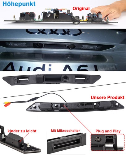 Rear view camera - view, audi