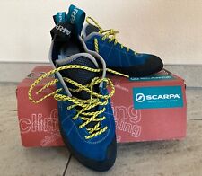 Scarpa Kletterschuhe Helix hyperblue Gr. 38 -wie neu - in OVP