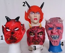 Latexmaske Teufel diverse