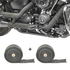 2x Hitzeschutzband 10m für Honda Shadow VT 750 / 600 C Auspuffband BK1