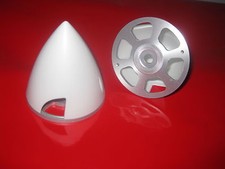 Spinner 38-82 mm 2 Blatt Weiss