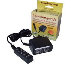 Trafo STEGER Transformator 3,5V Gleichstrom DC für Krippe oder Puppenhaus-Lampen
