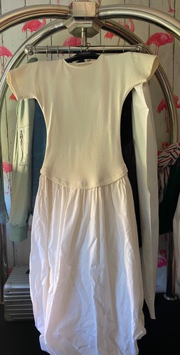 Shirt kleid mit ballonrock - kleid,