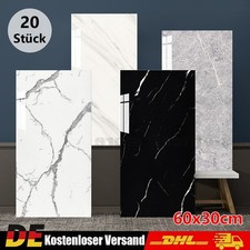 20 Stk. Marmor Klebefliesen
