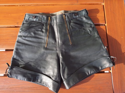 Kurze glattleder vintage - glattleder,