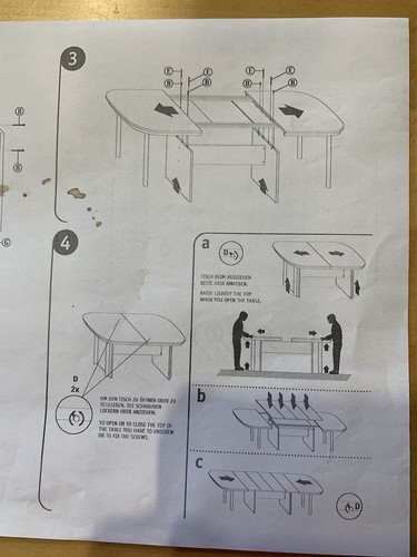 Stubentisch groß ausziehbar - stubentisch, groß,