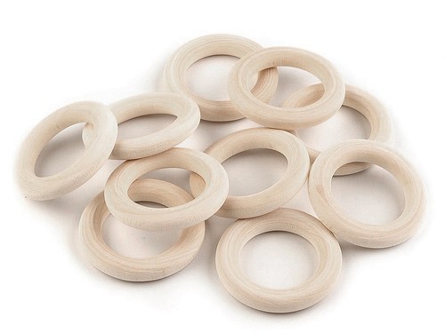 Holzring ringe natur mm - holzring, ø