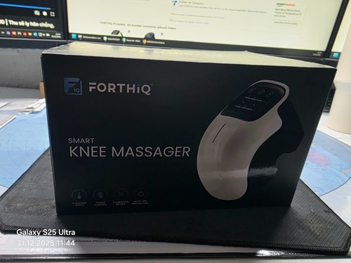 Schnurloses knie massagegerät - schnurloses, knie-massagegerät