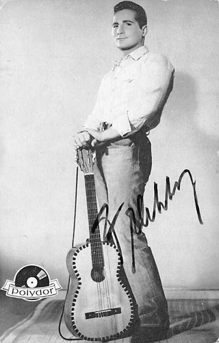 Autogrammkarte freddy quinn - autogrammkarte,