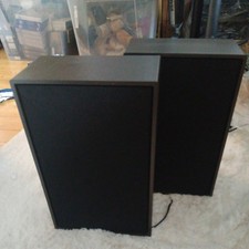 Retro Lautsprecherboxen L 201 von DUAL, SEHR GUTER ZUSTAND